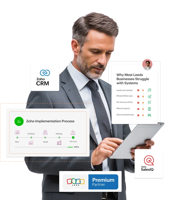 Shyphan consultant implementing Zoho Books for a UK client
